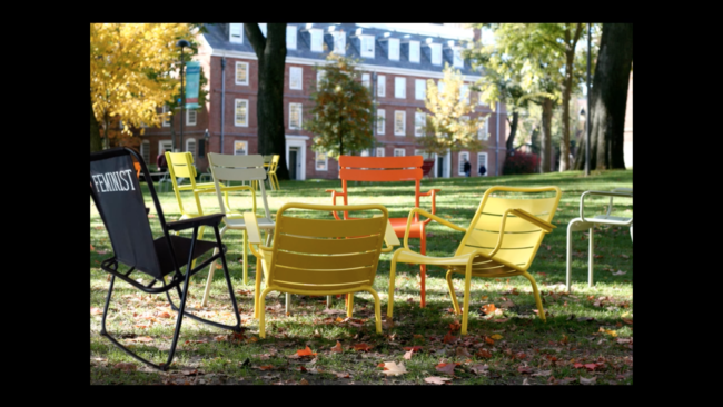 Folding Chair for the Feminist Resistance